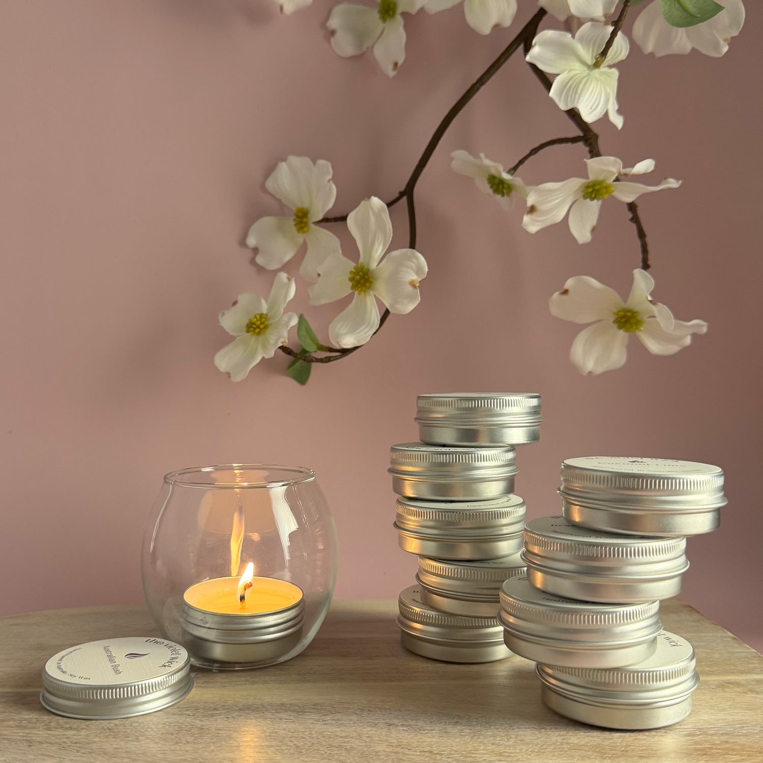Welcome To The Violet Wick Luxury Soy Candles