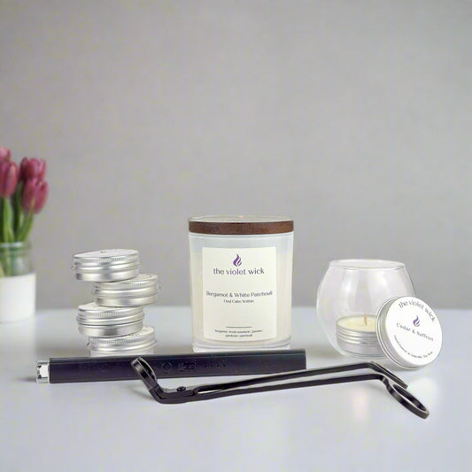 Candle starter bundle from The Violet Wick