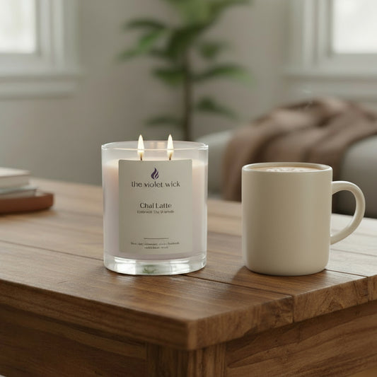 Chai Latte Soy Candle | black tea, cinnamon, clove, fresh milk, vanilla bean & musk