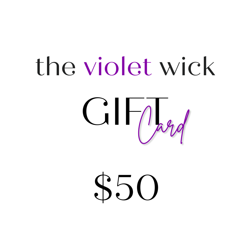 The Violet Wick $50 Gift Card