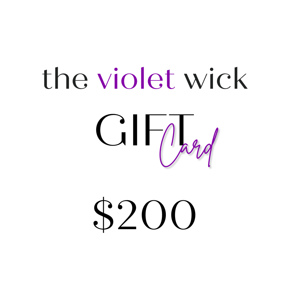 The Violet Wick $200 Gift Card