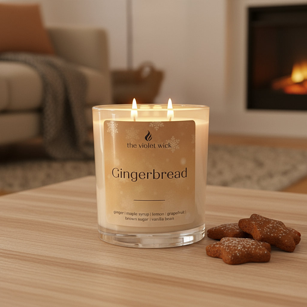 Gingerbread Soy Candle | ginger, maple syrup, lemon, grapefruit, brown sugar & vanilla bean