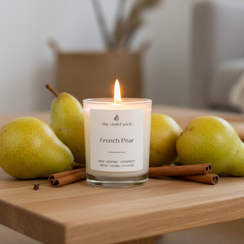 Petite French Pear Soy Candle
