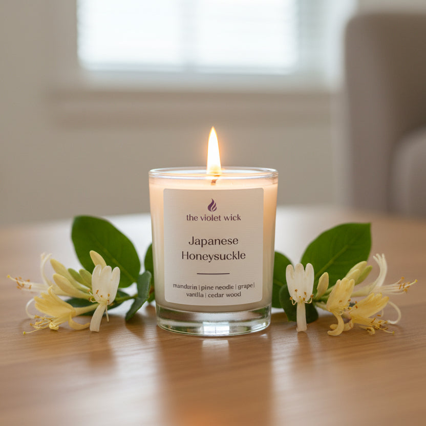 Petite Japanese Honeysuckle Soy Candle