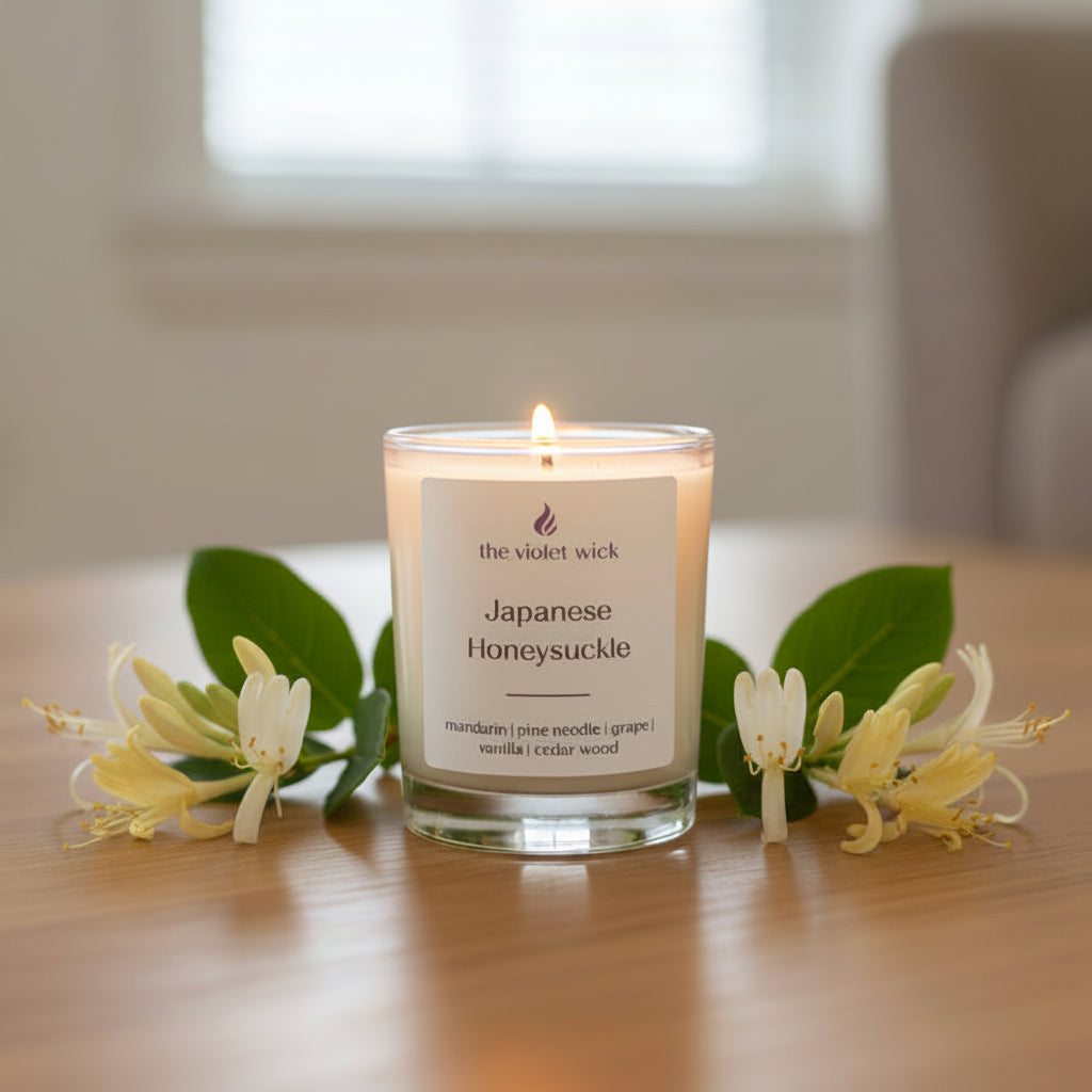 Welcome To The Violet Wick Luxury Soy Candles