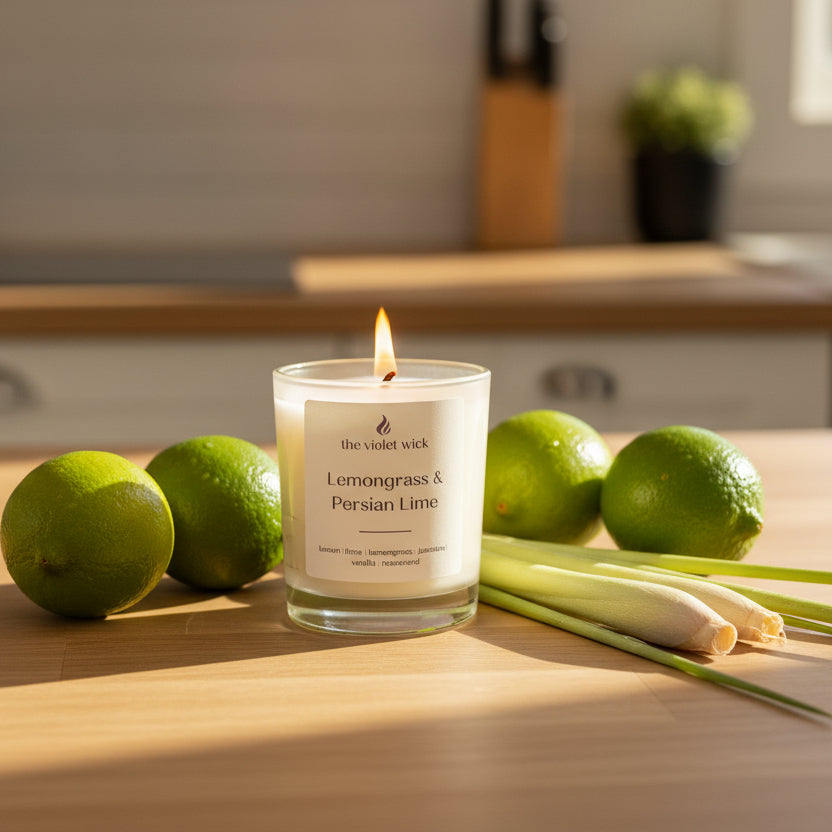 Petite Lemongrass & Persian Lime Soy Candle