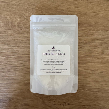 Relax Bath Salts from The Violet Wick