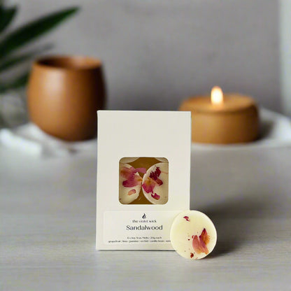 Sandalwood Soy Wax Melts from The Violet Wick