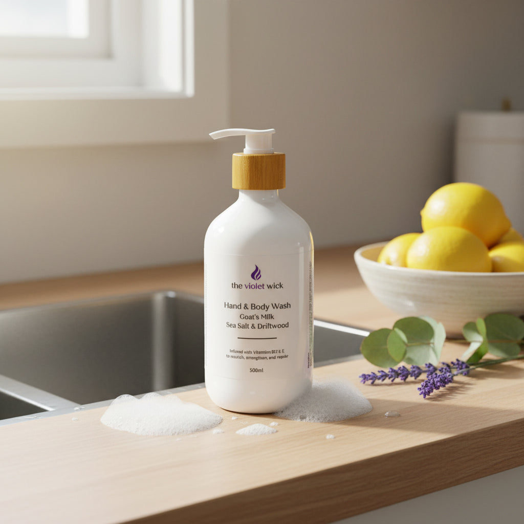 Sea Salt & Driftwood - Goat's Milk Hand & Body Wash
