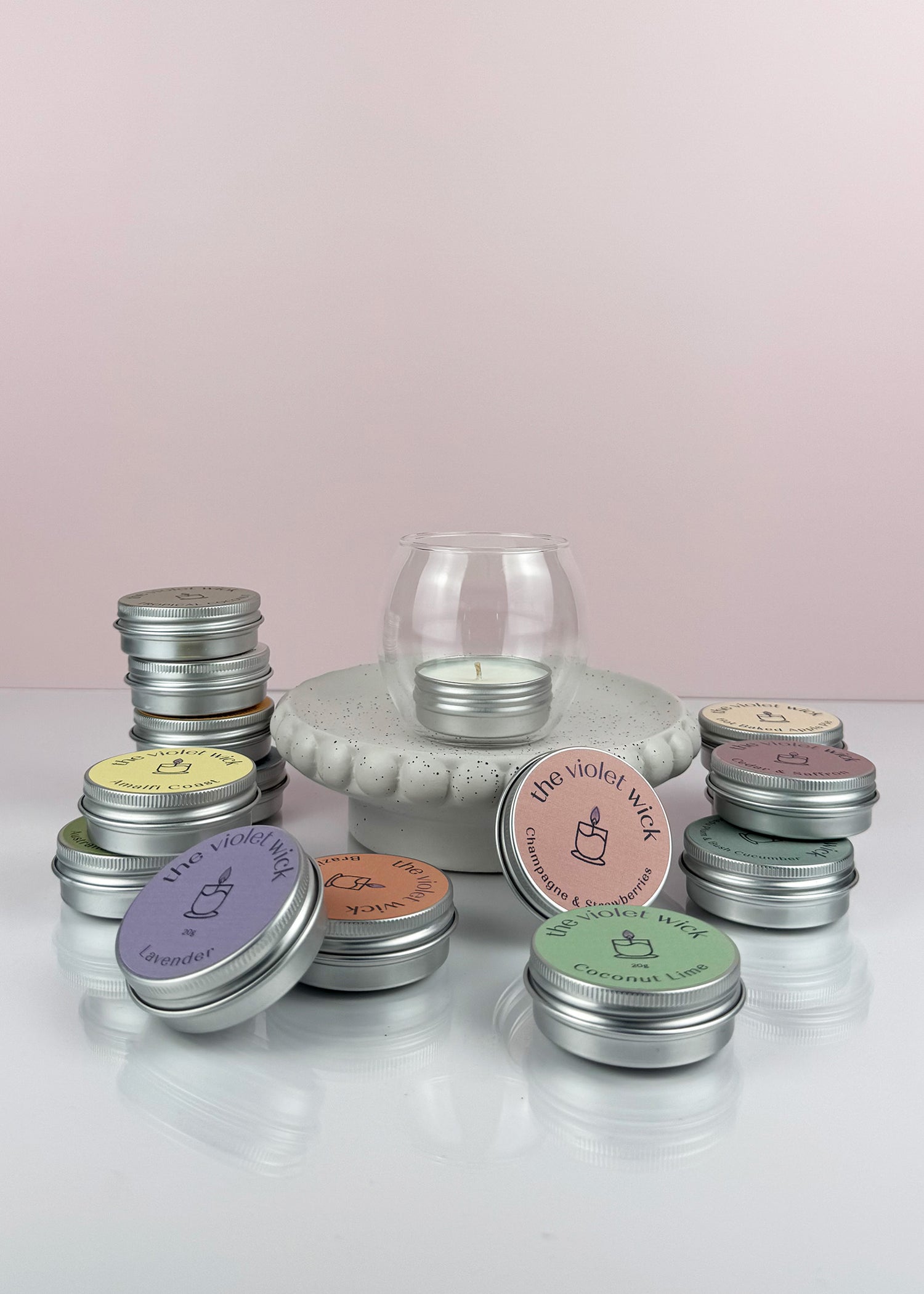 Welcome To The Violet Wick Luxury Soy Candles
